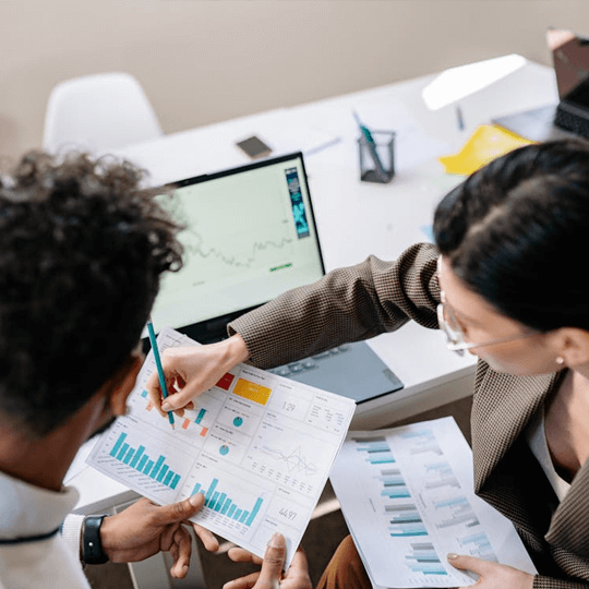 Findorex Illustration der Leistungsanalyse